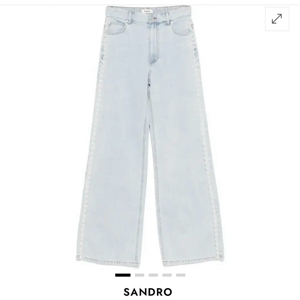 Sandro Bleu Jean Clair